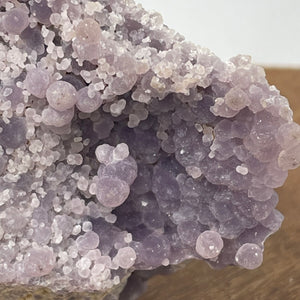 Purple Grape Agate crystal specimen