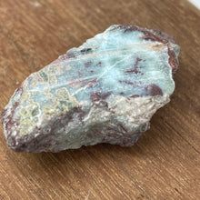 Larimar crystal - Blue Pectolite