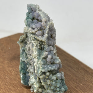 Green & Purple Grape Agate crystal specimen