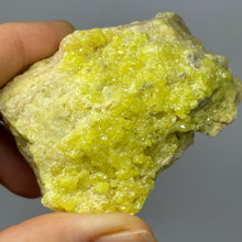 Natural Sulfur crystal