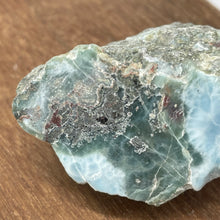 Larimar crystal - Blue Pectolite