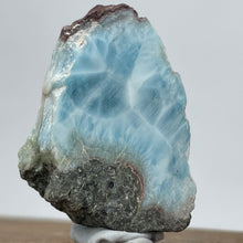 Larimar semi polished specimen