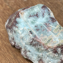 Larimar crystal - Blue Pectolite