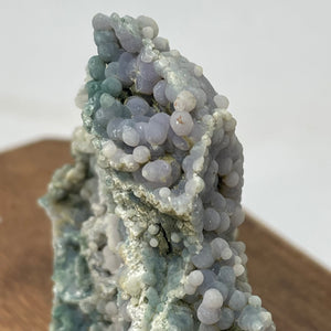 Green & Purple Grape Agate crystal specimen