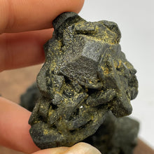 Epidote crystal cluster - intuitively picked