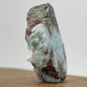 Larimar semi polished specimen