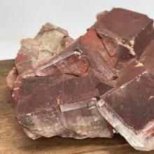 Chocolate Calcite crystal specimen