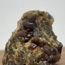 Australian Andradite Garnet crystal on Dunite