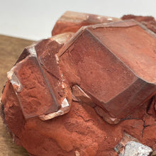 Chocolate Calcite crystal specimen