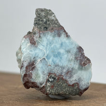 Larimar semi polished specimen