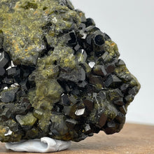 Epidote crystal cluster