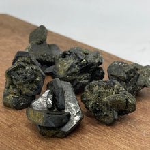 Epidote crystal cluster - intuitively picked