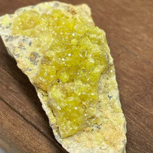 Natural Sulfur crystal