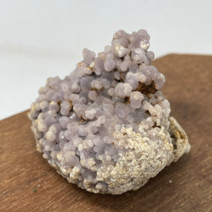 Purple Grape Agate crystal specimen