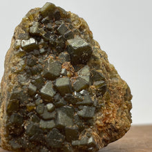 Australian Andradite Garnet crystal on Dunite