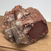 Chocolate Calcite crystal specimen