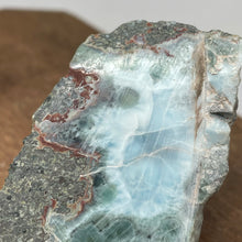 Larimar crystal - Blue Pectolite