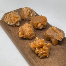 Caramel Calcite crystal - intuitively picked