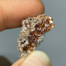 Spessartine Garnet with Hyalite Opal (UV Reactive)