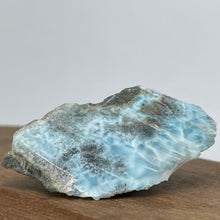 Larimar semi polished specimen