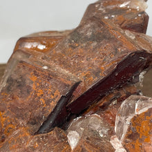 Chocolate Calcite crystal specimen