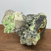 Wavellite w/ Crandallite crystal specimen