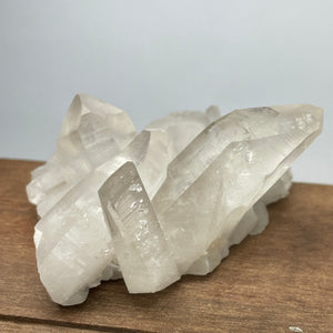 Lemurian Clear Quartz cluster