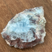 Larimar semi polished specimen