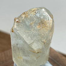 Natural Australian Blue Topaz terminated crystal