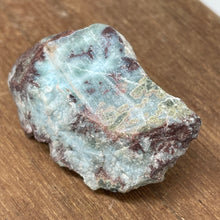 Larimar crystal - Blue Pectolite