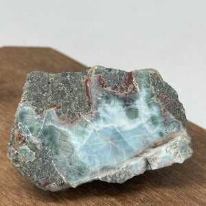 Larimar crystal - Blue Pectolite