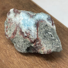 Larimar crystal - Blue Pectolite