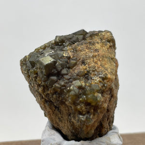 Australian Andradite Garnet crystal on Dunite