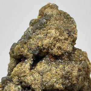 Australian Andradite Garnet crystal on Dunite