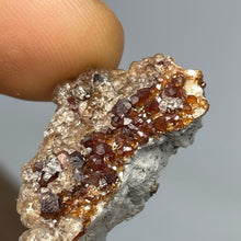 Spessartine Garnet with Hyalite Opal (UV Reactive)