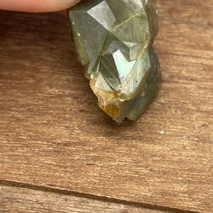 Australian Andradite Garnet crystal w/ natural iridescence