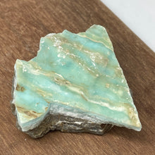 Blue Aragonite specimen