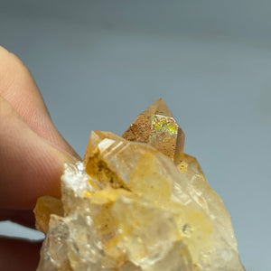 Golden Healer Quartz w/ natural iridescence