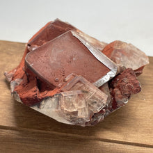 Chocolate Calcite crystal specimen