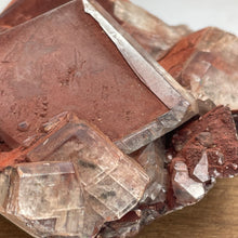 Chocolate Calcite crystal specimen