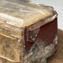 Chocolate Calcite crystal specimen