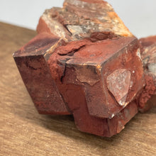 Chocolate Calcite crystal specimen