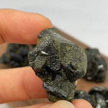 Epidote crystal cluster - intuitively picked