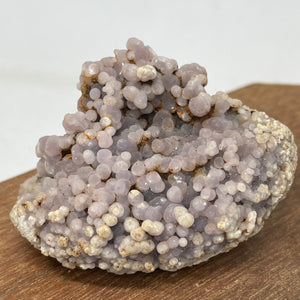 Purple Grape Agate crystal specimen