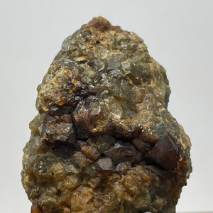 Australian Andradite Garnet crystal on Dunite