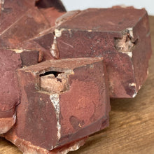 Chocolate Calcite crystal specimen