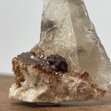Spessartine Garnet with Hyalite Opal (UV Reactive)