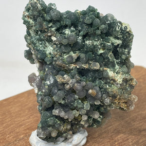 Green & Purple Grape Agate crystal specimen