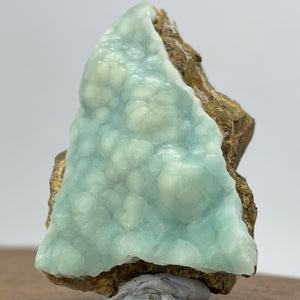 Blue Aragonite specimen