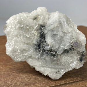 Octahedral Fluorite on Candle Quartz